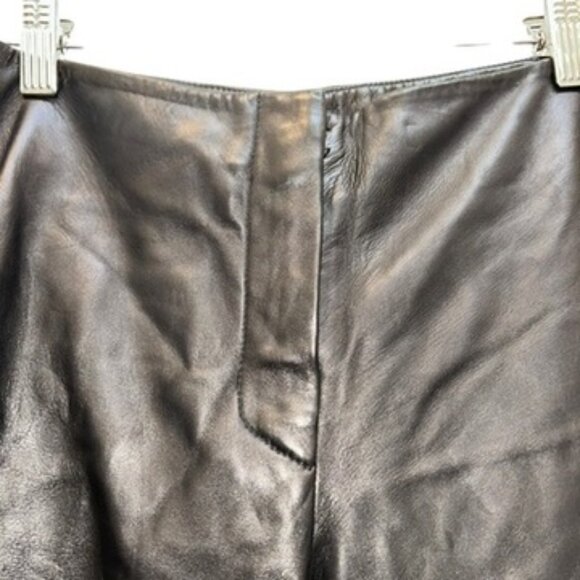 Shari's Place brown leather vintage riding pants 2 - Picture 3 of 4